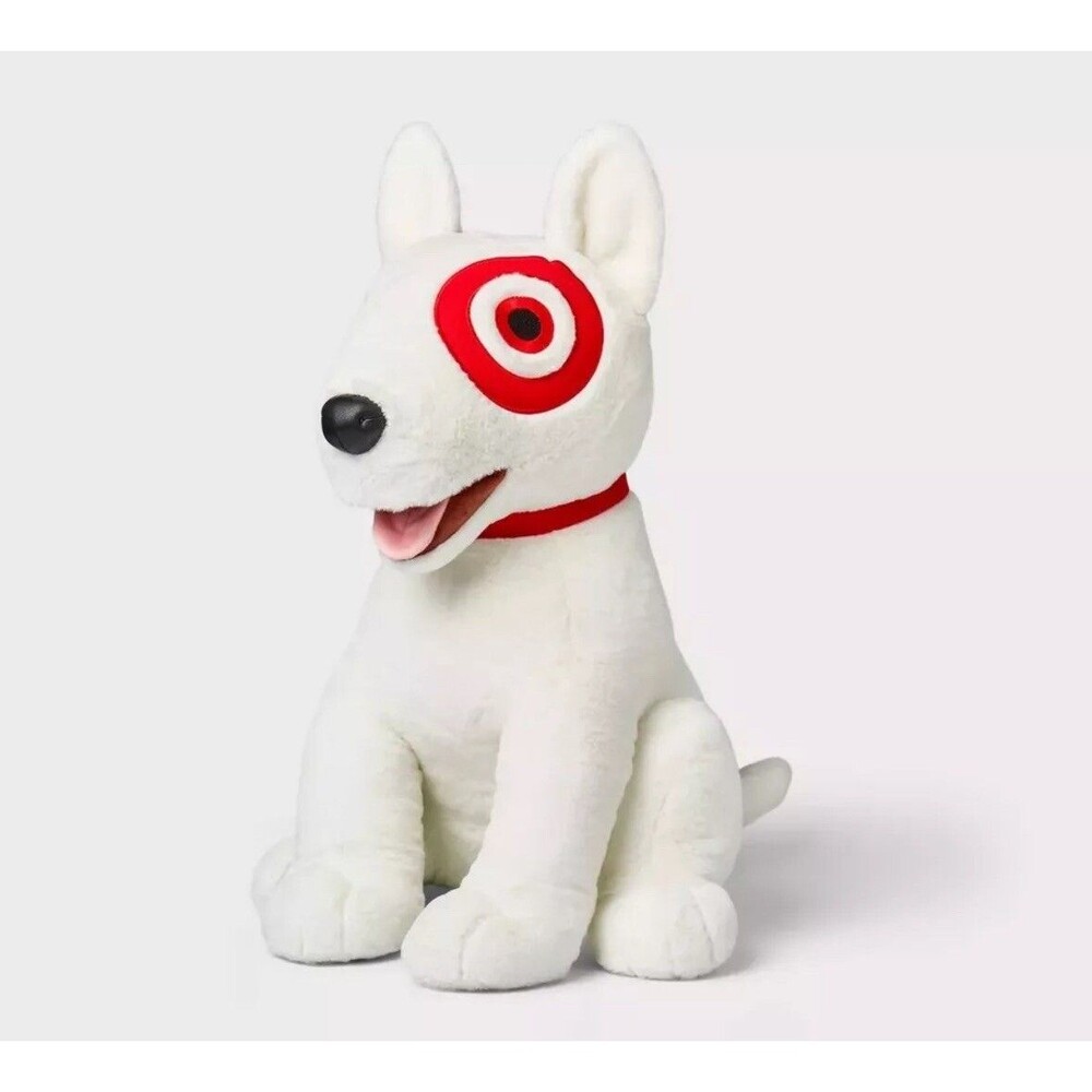 NEW 2024  24” Inch Bullseye Target Holiday Limited Edition Plush STUFFED Dog Toy